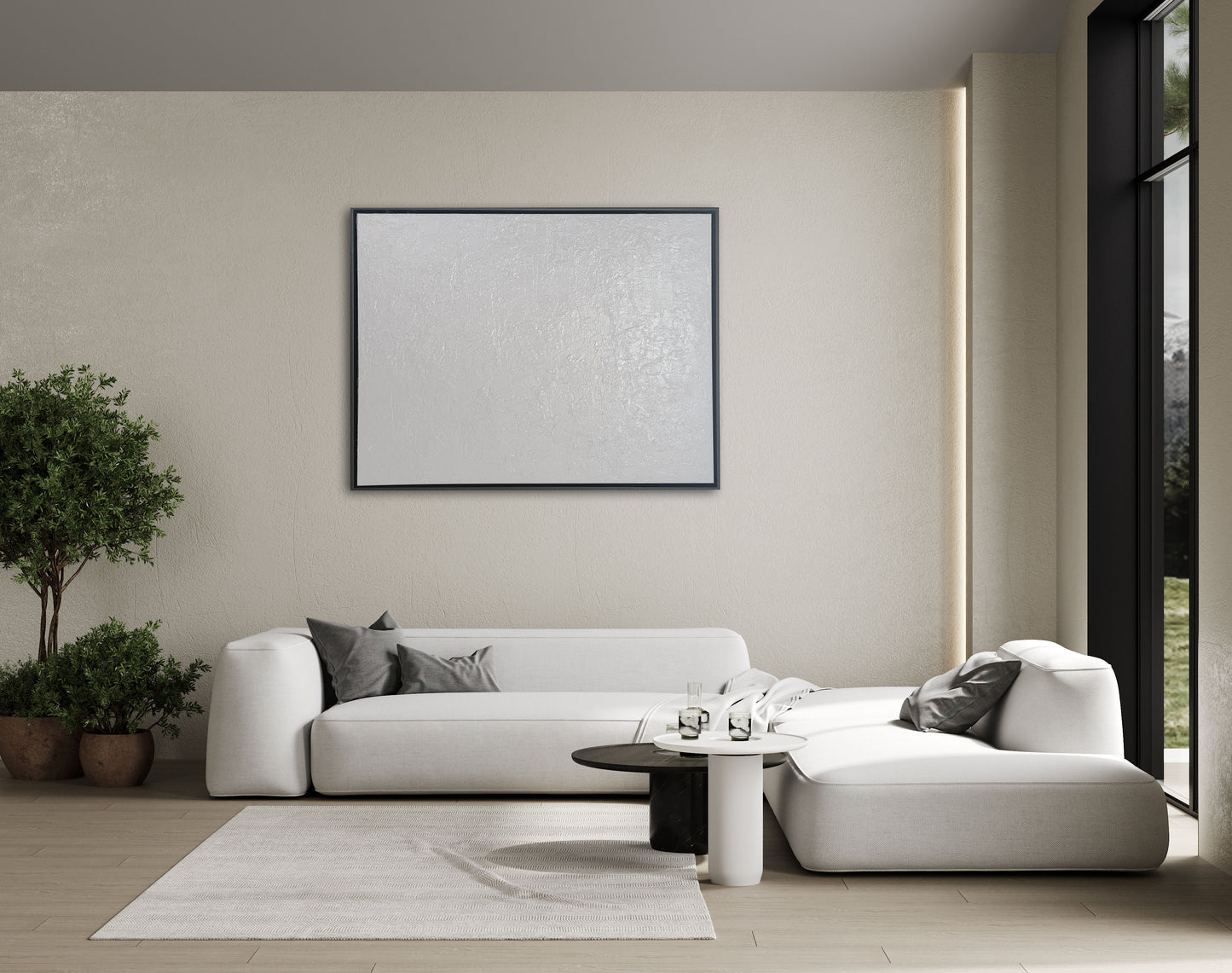 Midday Eruption 60" x 72" - Erica Menna Art